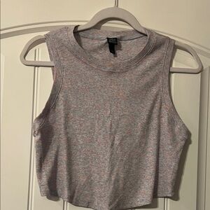 Wild Fable Heathered Gray Muscle Tee